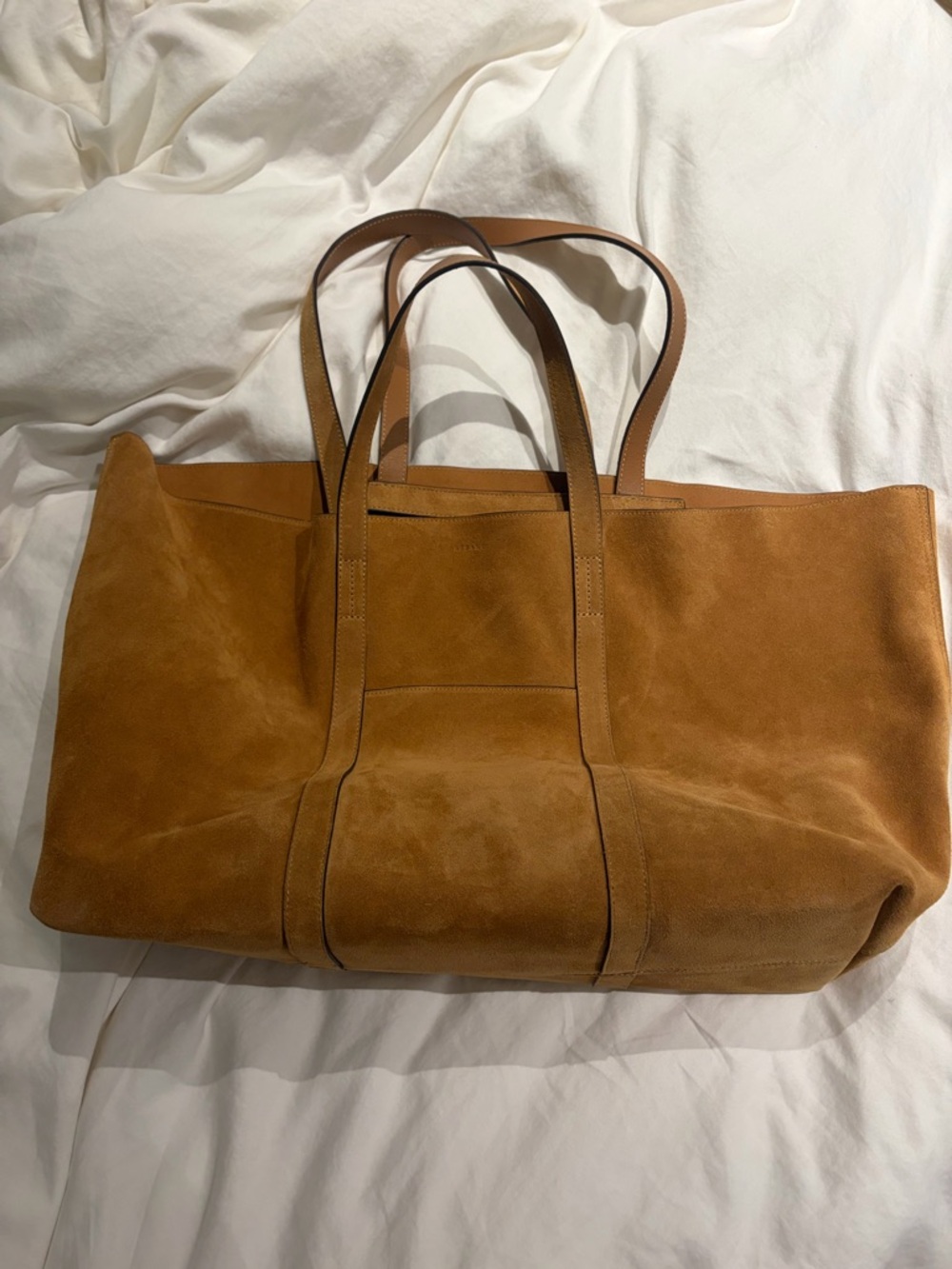 Sezane Gabin Tote - Camel